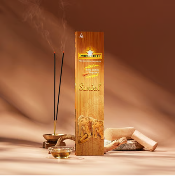 Mangaldeep Sandal Incense Sticks / Agarbatti